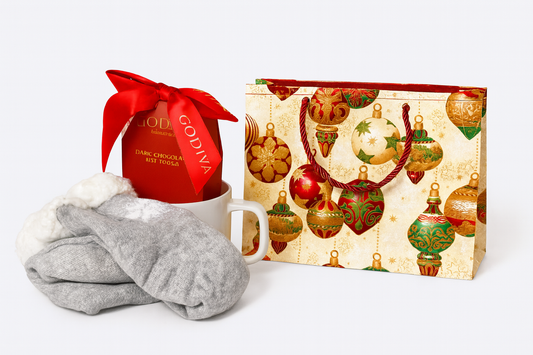 Ethnic, Fabric, Patterned, Handmade Cream, Maroon, Red, Green, and Gold Small Wardrobe Bag