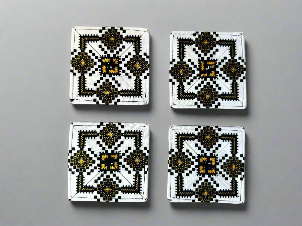 4 Piece Coaster Sets - Gezia Accents
