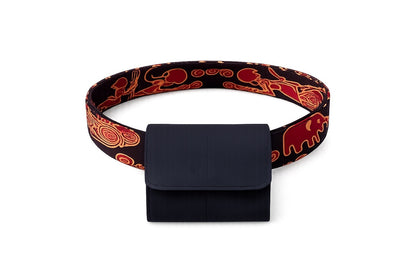 African Print Foldable Market Bag | Reusable Tote by Gezia Accents