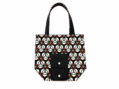 African Print Foldable Market Bag | Reusable Tote by Gezia Accents