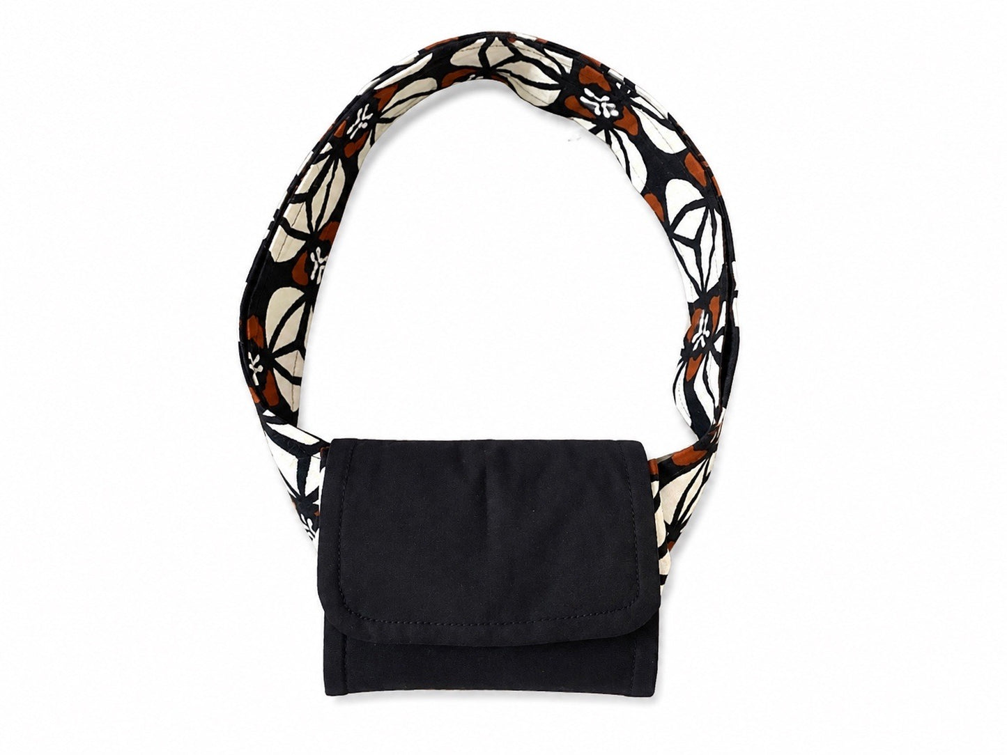 African Print Foldable Market Bag | Reusable Tote by Gezia Accents