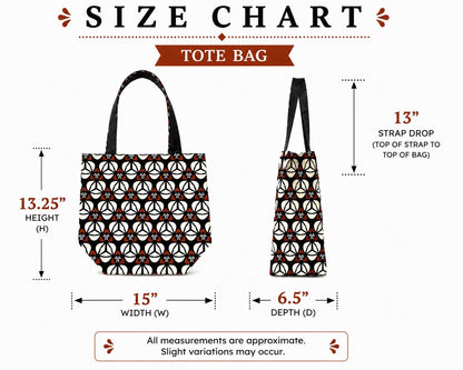 African Print Foldable Market Bag | Reusable Tote by Gezia Accents