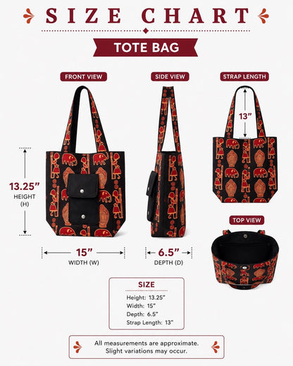 African Print Foldable Market Bag | Reusable Tote by Gezia Accents