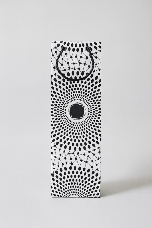 🎁 African Wax Print Wine Gift Bag – Reusable & Eco - Friendly | Ethnic Fabric Bottle Bag | Handmade Wine Bag for Weddings, Birthdays & Holidays 🍷🌍 - Gezia Accents