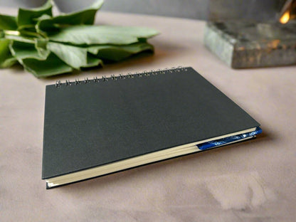 Ethnic, Fabric, Patterned, Handmade Blue and White Bookmark - Gezia Accents