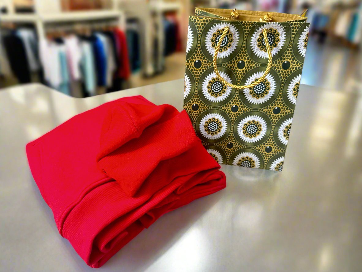 Ethnic, Fabric, Patterned, Handmade Dark Green, Green, White, and Gold Medium Bag - Gezia Accents