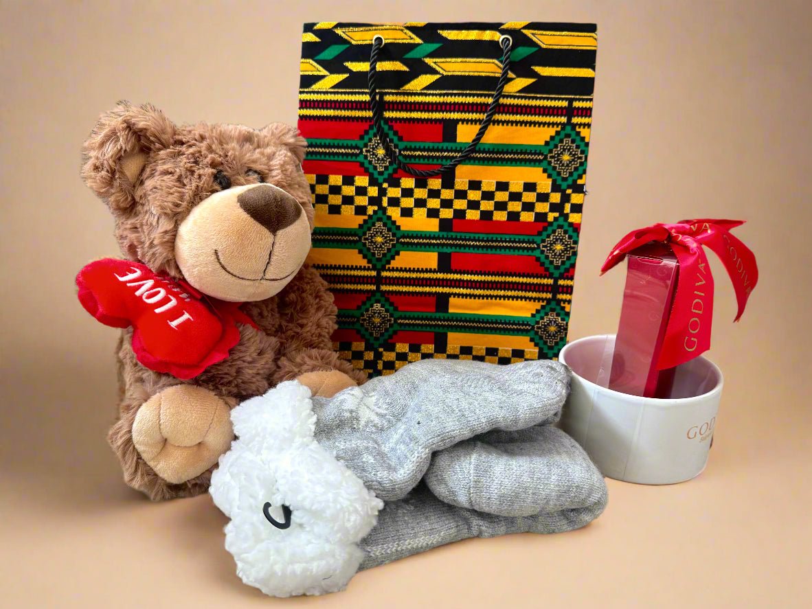 Ethnic, Fabric, Patterned, Handmade Yellow, Black, Green, Red, and Gold Medium Bag - Gezia Accents