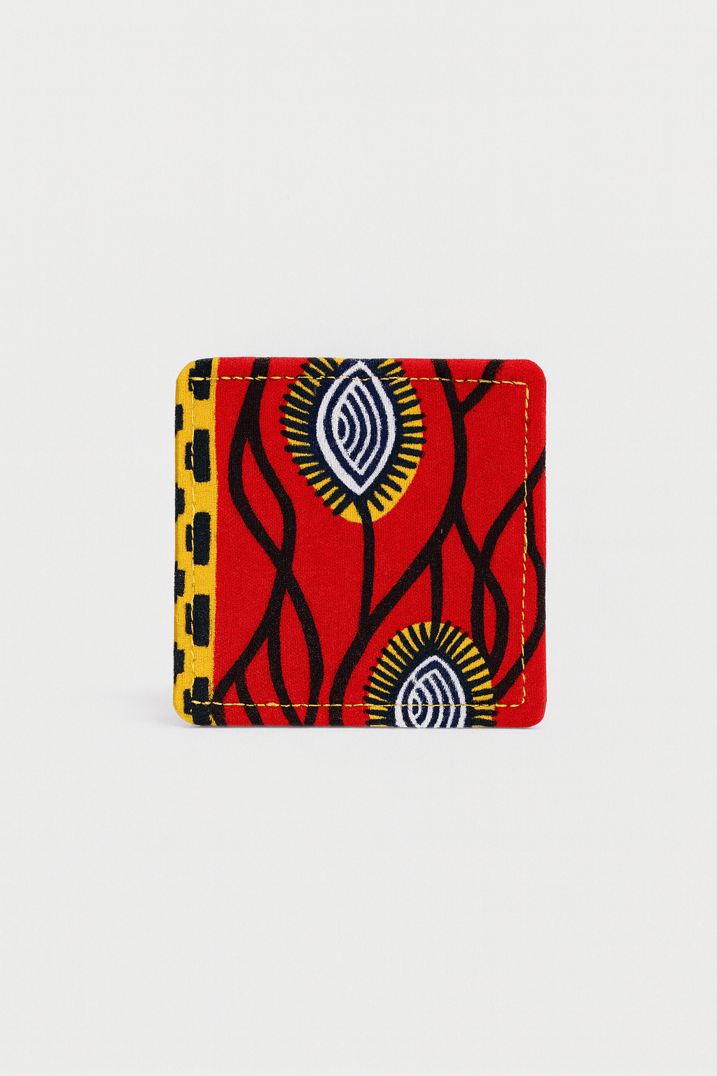 Handcrafted African Fabric Corner Bookmark - Unique Cultural Gift for Book Lovers - Gezia Accents