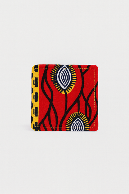 Handcrafted African Fabric Corner Bookmark - Unique Cultural Gift for Book Lovers - Gezia Accents