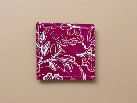 🌍 Handmade African Fabric Corner Bookmark | Authentic African Textiles | Unique Gift for Book Lovers 📚🎁 - Gezia Accents