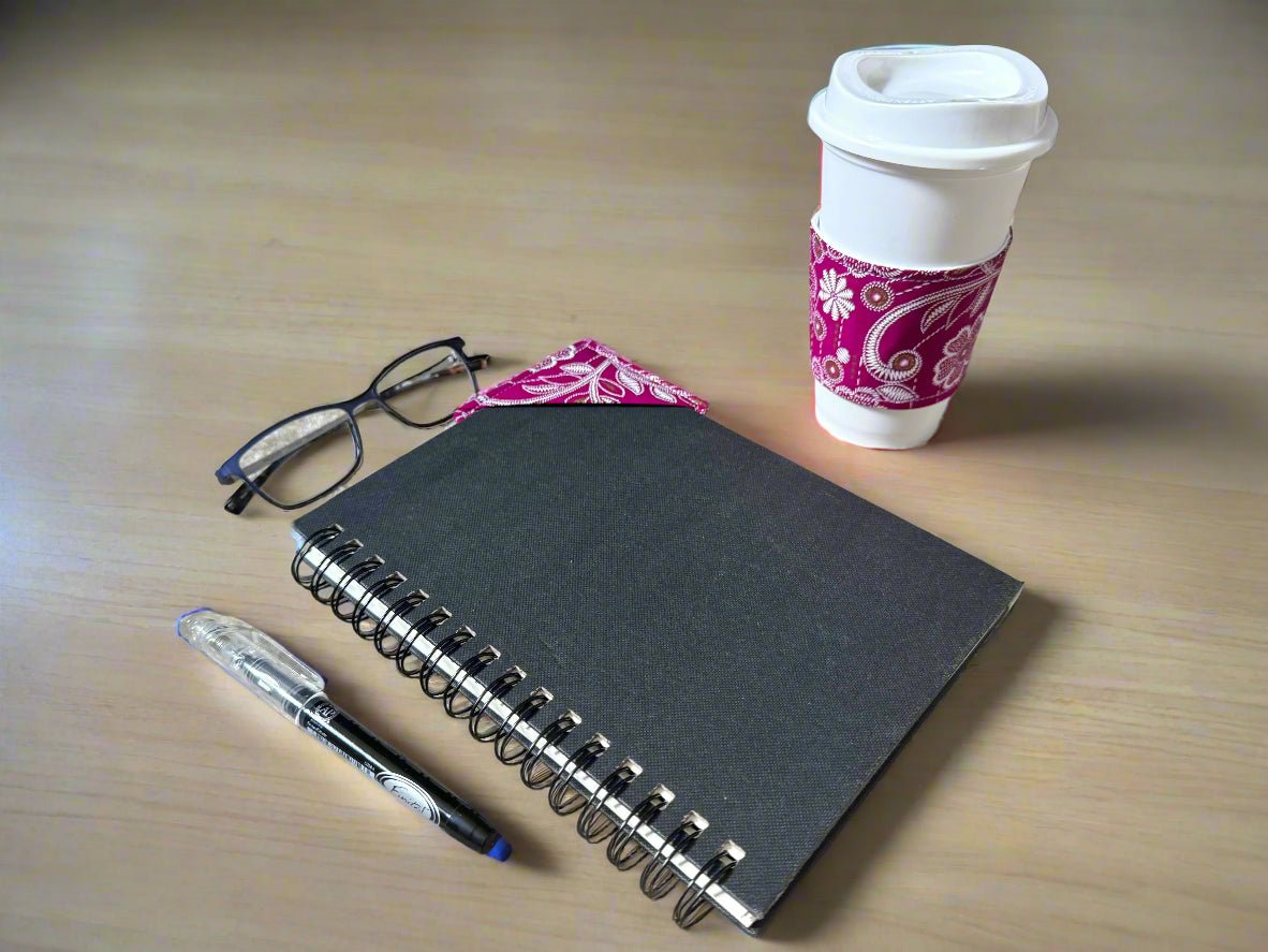 🌍 Handmade African Fabric Corner Bookmark | Authentic African Textiles | Unique Gift for Book Lovers 📚🎁 - Gezia Accents